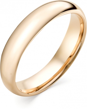 Обручальное кольцо из красного золота 585 пробы (арт. 815444)