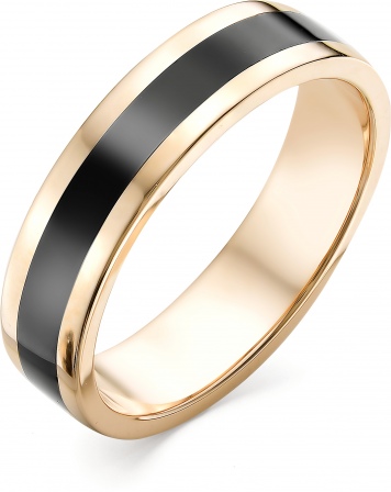 Обручальное кольцо из красного золота 585 пробы (арт. 815539)