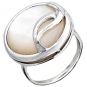 Кольцо с лазуритом из серебра