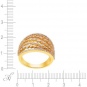 Кольцо с 154 бриллиантами из жёлтого золота