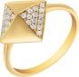 Кольцо с 28 бриллиантами из жёлтого золота