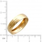 Обручальное кольцо из красного золота