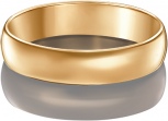 Кольцо из жёлтого золота (арт. 2215661)