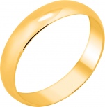 Кольцо из жёлтого золота (арт. 2421372)