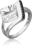 Кольцо с фианитами из серебра (арт. 2446321)