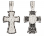 Крестик из чернёного серебра (арт. 2450751)