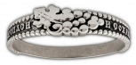 Кольцо из чернёного серебра (арт. 2451351)