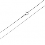 Цепочка плетения "Шнурок" из серебра (арт. 2550258)