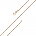 Цепочка плетения "Якорное" из серебра с позолотой (арт. 2550491)