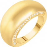 Кольцо с 104 бриллиантами из жёлтого золота (арт. 757320)