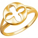 Кольцо из жёлтого золота (арт. 821498)