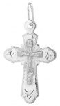 Крестик из серебра (арт. 837345)