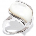 Кольцо с перламутром из серебра (арт. 906301)