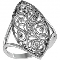 Кольцо из серебра (арт. 2129609)