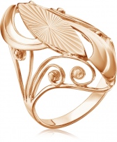 Кольцо из красного золота (арт. 2430016)