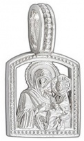 Подвеска-иконка из серебра (арт. 2450997)
