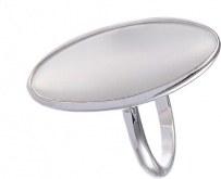 Кольцо с стеклом из серебра (арт. 760809)