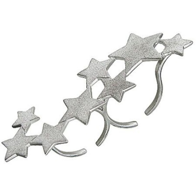 Кольцо Звезды на два пальца из серебра
