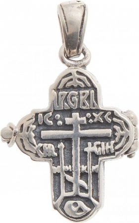Крестик из серебра (арт. 2141327)