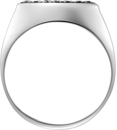 Кольцо с 19 фианитами из серебра (арт. 2183500)
