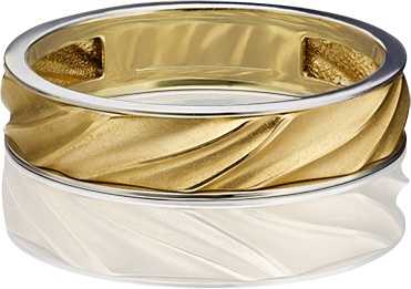 Кольцо из комбинированного золота (арт. 2219611)