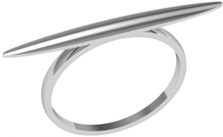 Кольцо из серебра (арт. 2240945)