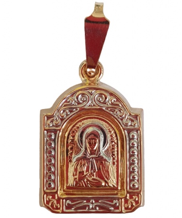 Подвеска-иконка из красного золота (арт. 2320001)
