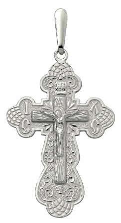 Крестик из серебра (арт. 2330786)
