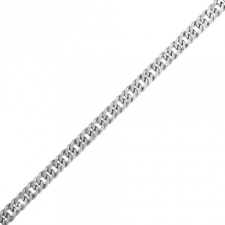 Цепочка плетения "Панцирное" из серебра (арт. 2420307)