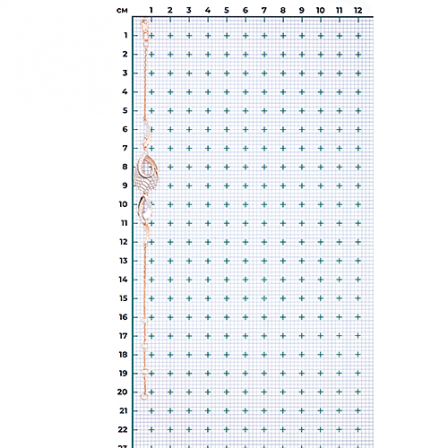 Браслет с фианитами из комбинированного золота (арт. 2446946)