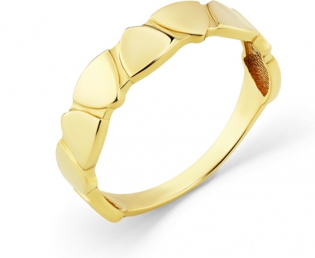 Кольцо из жёлтого золота (арт. 2461345)