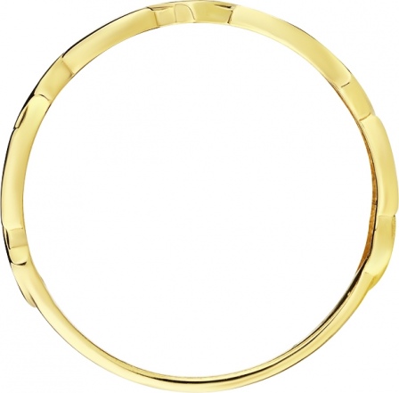 Кольцо из жёлтого золота (арт. 2461345)