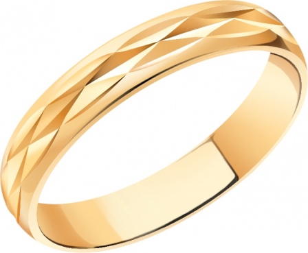Кольцо из красного золота (арт. 2472041)