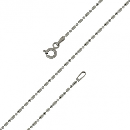 Цепочка декоративного плетения из серебра (арт. 2550012)