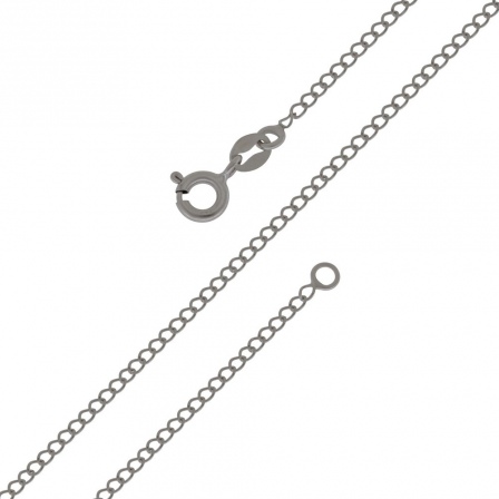 Цепочка плетения "Панцирное" из серебра (арт. 2550025)