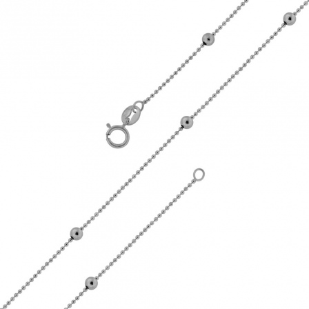 Цепочка плетения "Перлина" из серебра (арт. 2550029)
