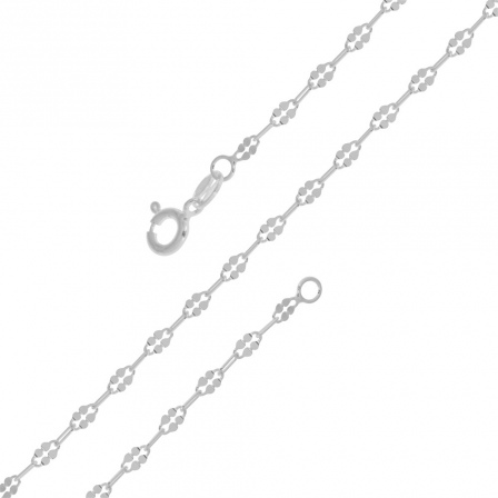 Цепочка декоративного плетения из серебра (арт. 2550050)