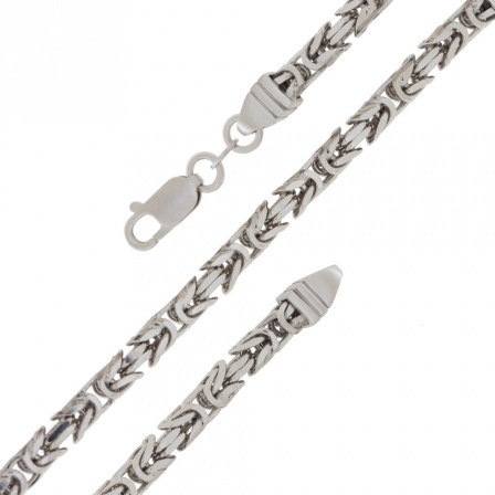 Цепочка декоративного плетения из серебра (арт. 2550099)