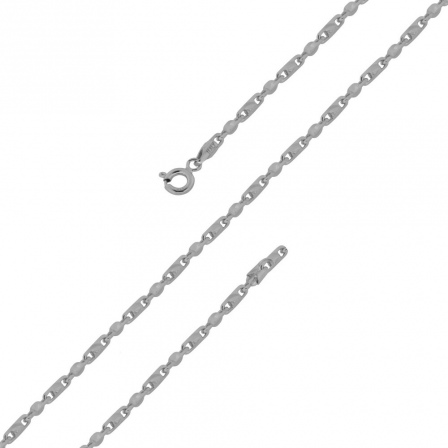 Цепочка декоративного плетения из серебра (арт. 2550207)