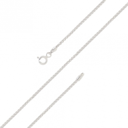 Цепочка плетения "Колос" из серебра (арт. 2550264)