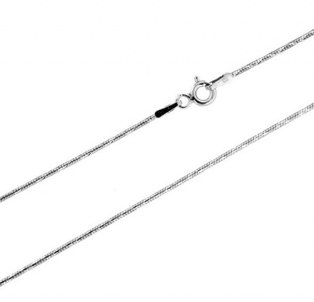 Цепочка плетения "Шнурок" из серебра (арт. 2550350)