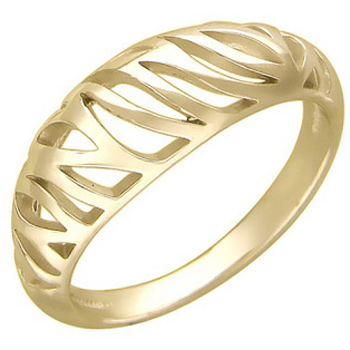 Кольцо из желтого золота (арт. 366686)