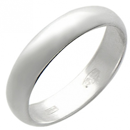 Обручальное кольцо из серебра (арт. 367679)