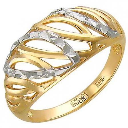 Кольцо из желтого золота (арт. 826503)