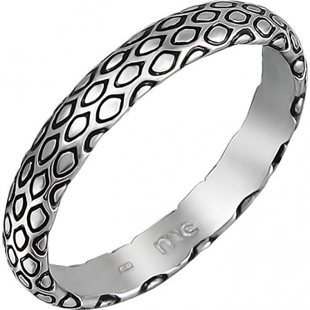 Кольцо с 1 эмалью из серебра (арт. 830895)