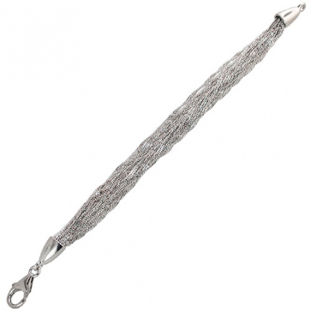 Браслет декоративного плетения из серебра (арт. 832712)