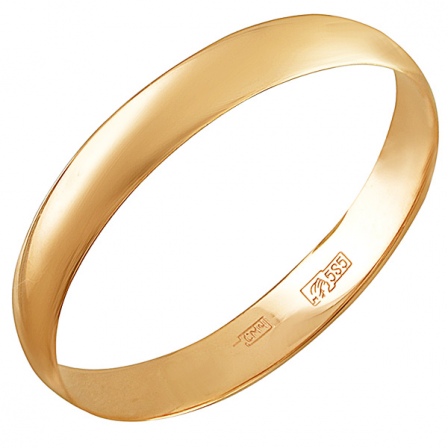 Обручальное кольцо из красного золота (арт. 836992)