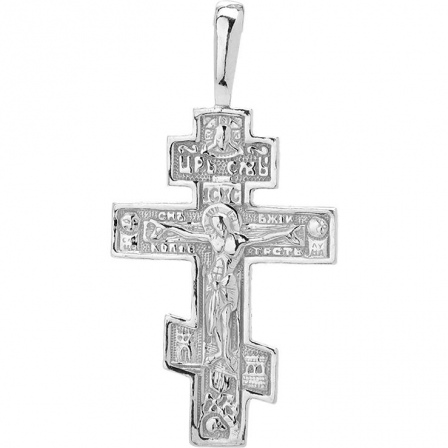 Крестик из серебра (арт. 838118)