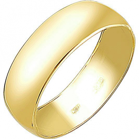 Кольцо из жёлтого золота (арт. 848360)