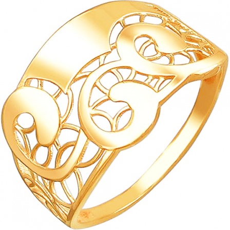 Кольцо из красного золота (арт. 848863)